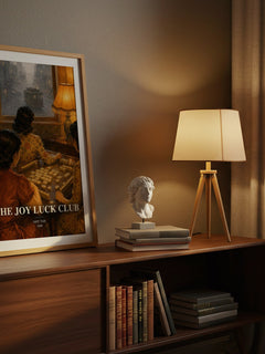 The Joy Luck Club watercolour print on bookshelf – Amy Tan fan gift