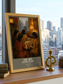 The Joy Luck Club book cover poster colour and style options – Amy Tan book art