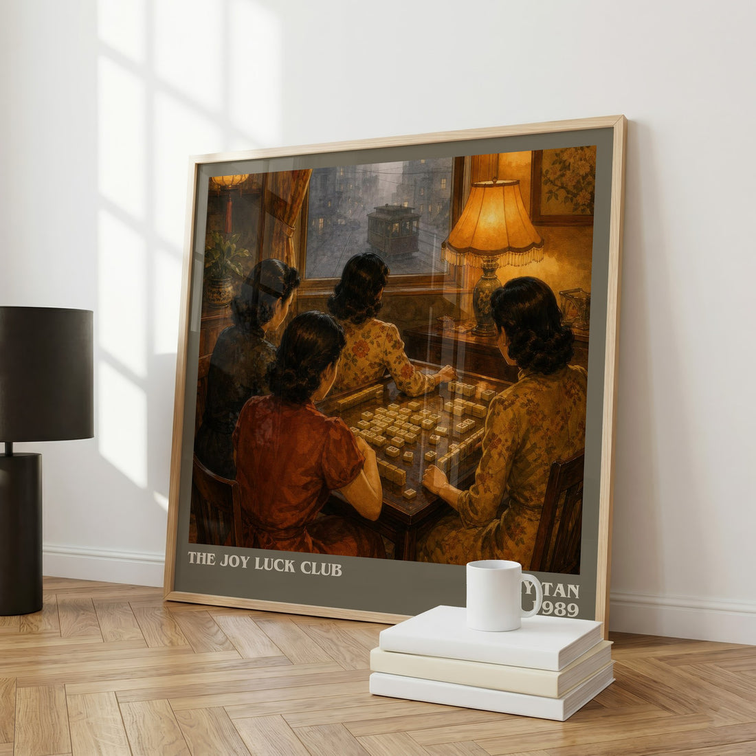 The Joy Luck Club literary art print colour and style options – Amy Tan book art