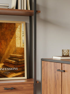 Confessions book watercolour illustration paper finish options – matte satin gloss