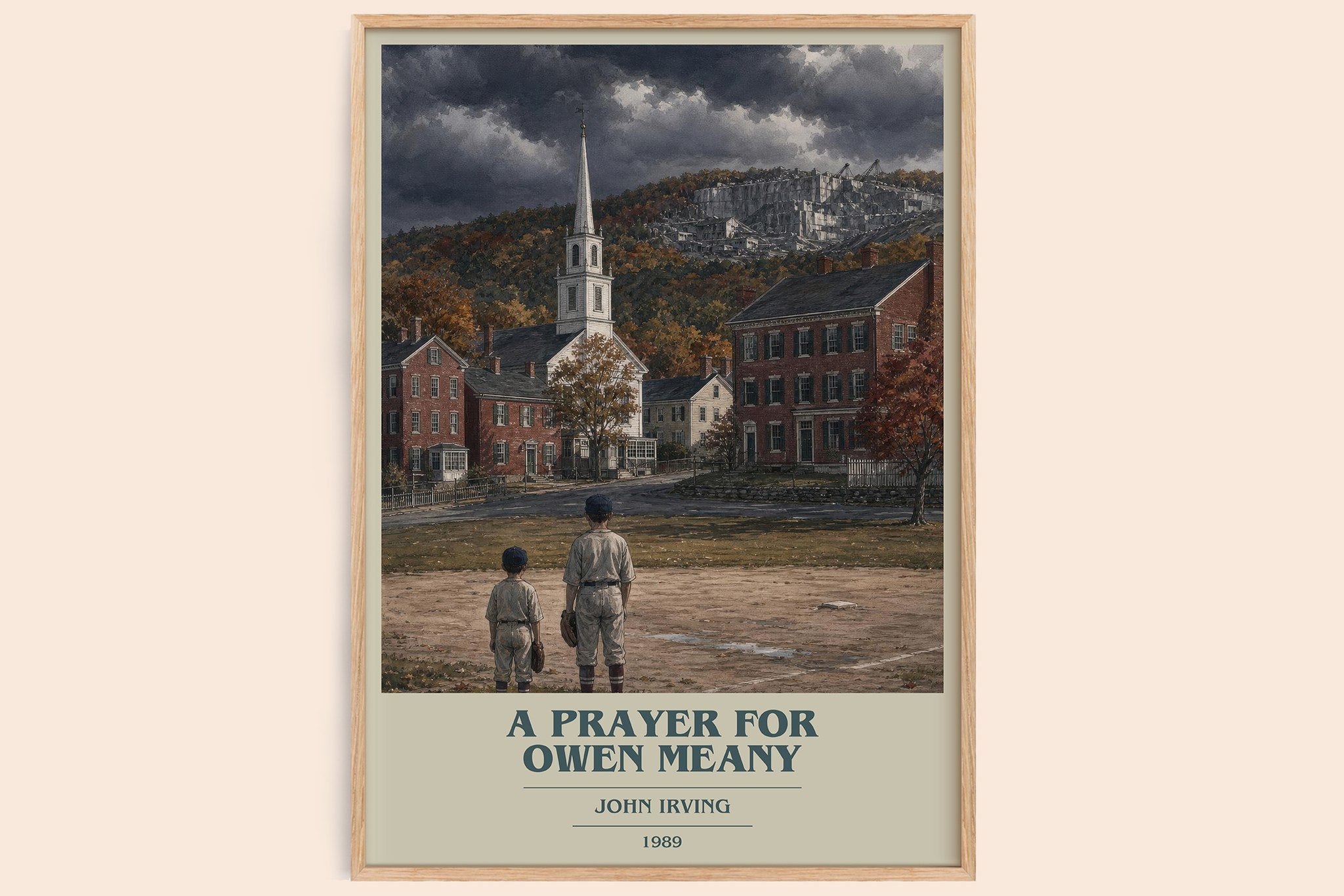 A Prayer for Owen Meany Book Cover Poster by John Irving