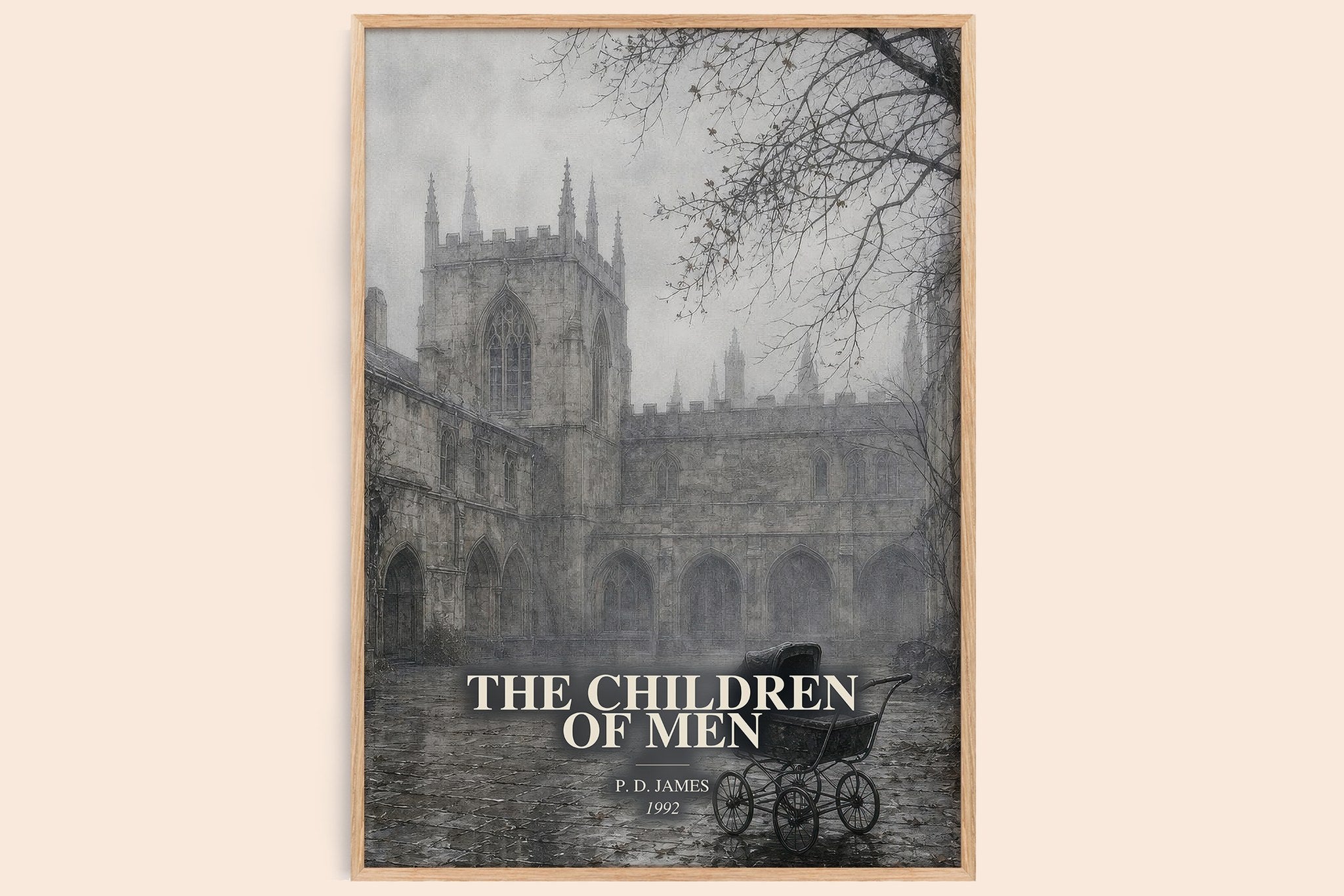The Children of Men Book Watercolour Illustration by P. D. James