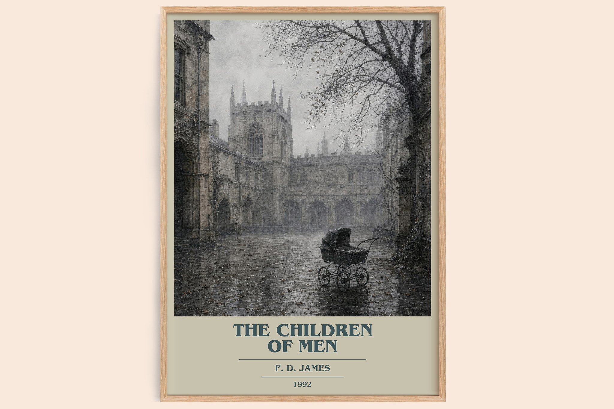 The Children of Men Book Cover Poster by P. D. James