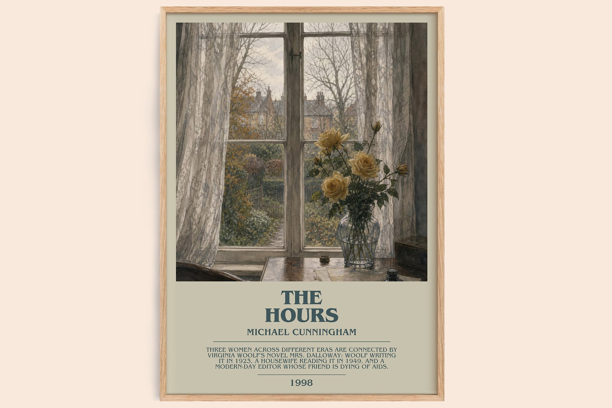 The Hours Bookish Wall Art by Michael Cunningham