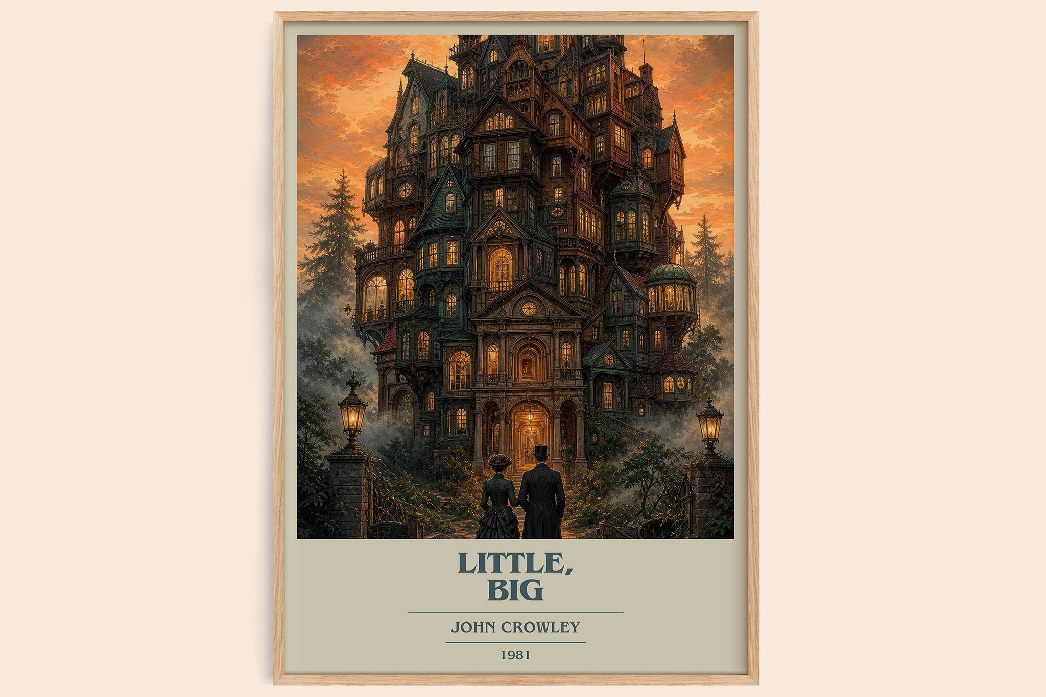 Little, Big Book Cover Poster by John Crowley