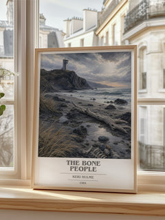 The Bone People book cover poster colour and style options – Keri Hulme book art