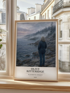 Olive Kitteridge book cover poster colour and style options – Elizabeth Strout book art