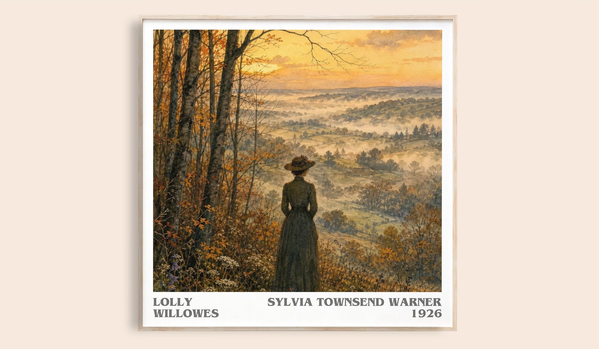 Lolly Willowes Literary Art Print by Sylvia Townsend Warner