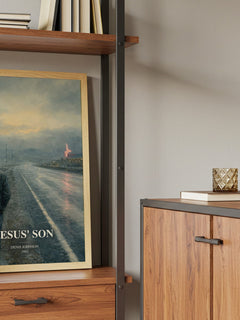 Jesus' Son book watercolour illustration paper finish options – matte satin gloss