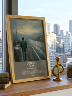 Jesus' Son bookish poster colour and style options – Denis Johnson book art