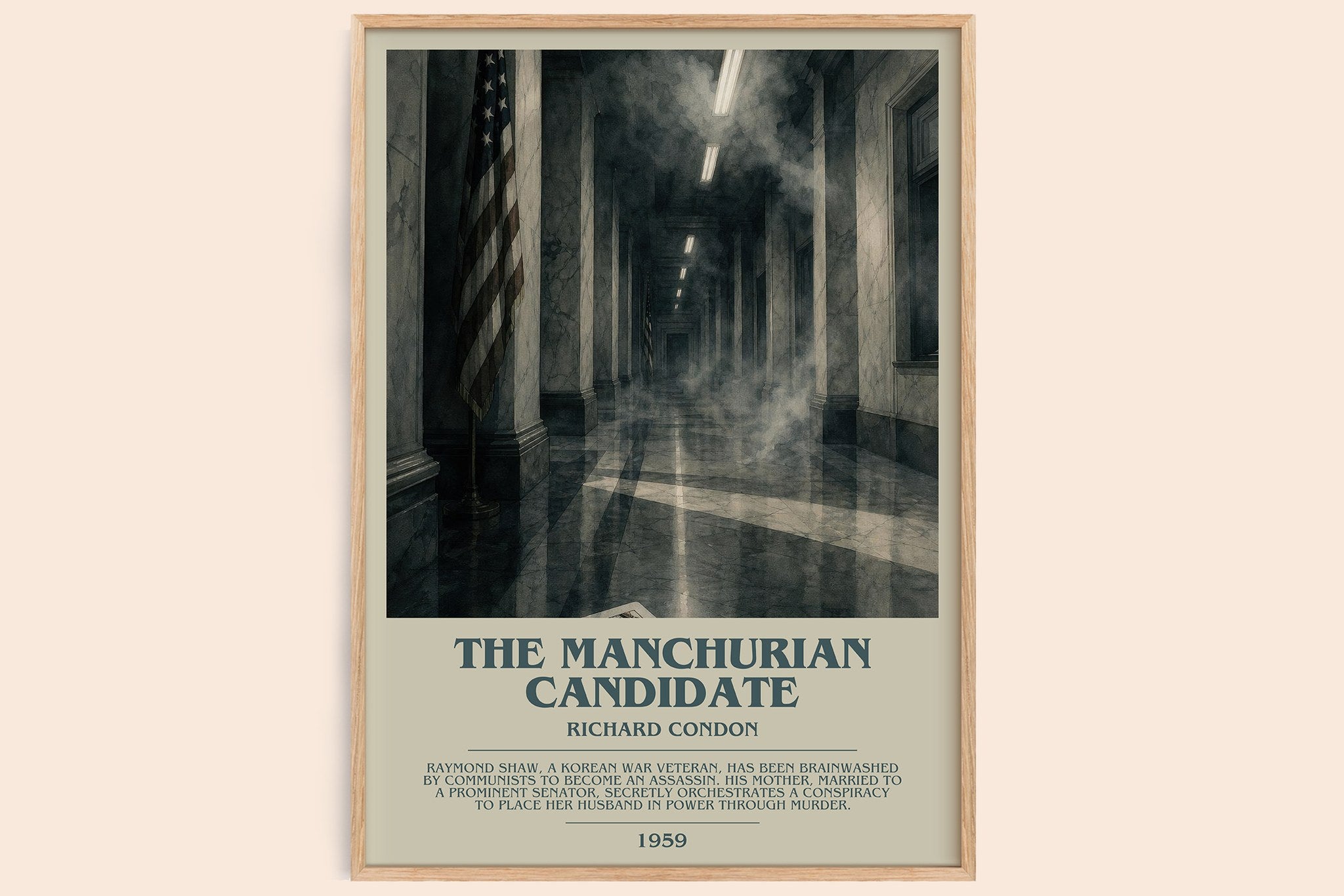 The Manchurian Candidate Bookish Wall Art by Richard Condon