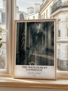 The Manchurian Candidate book cover poster colour and style options – Richard Condon book art