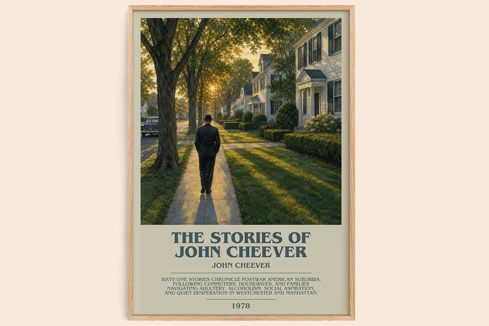 The Stories of John Cheever Bookish Wall Art by John Cheever