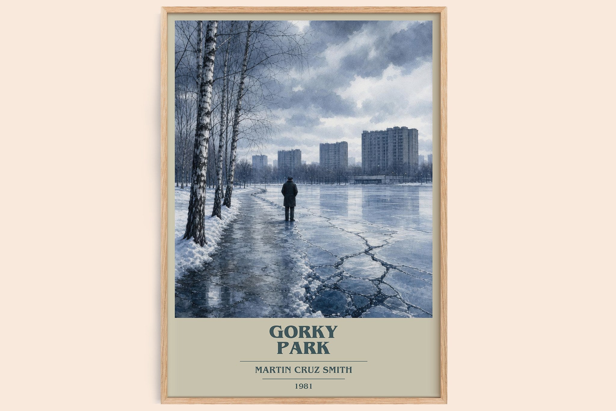 Gorky Park Book Cover Poster by Martin Cruz Smith