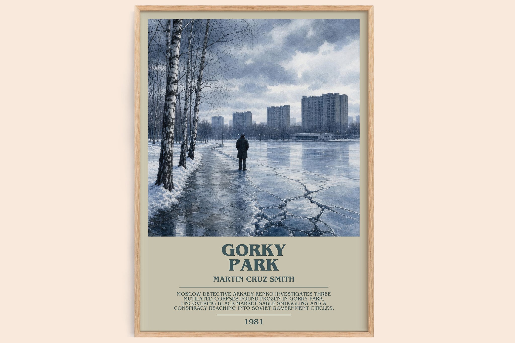 Gorky Park Bookish Wall Art by Martin Cruz Smith