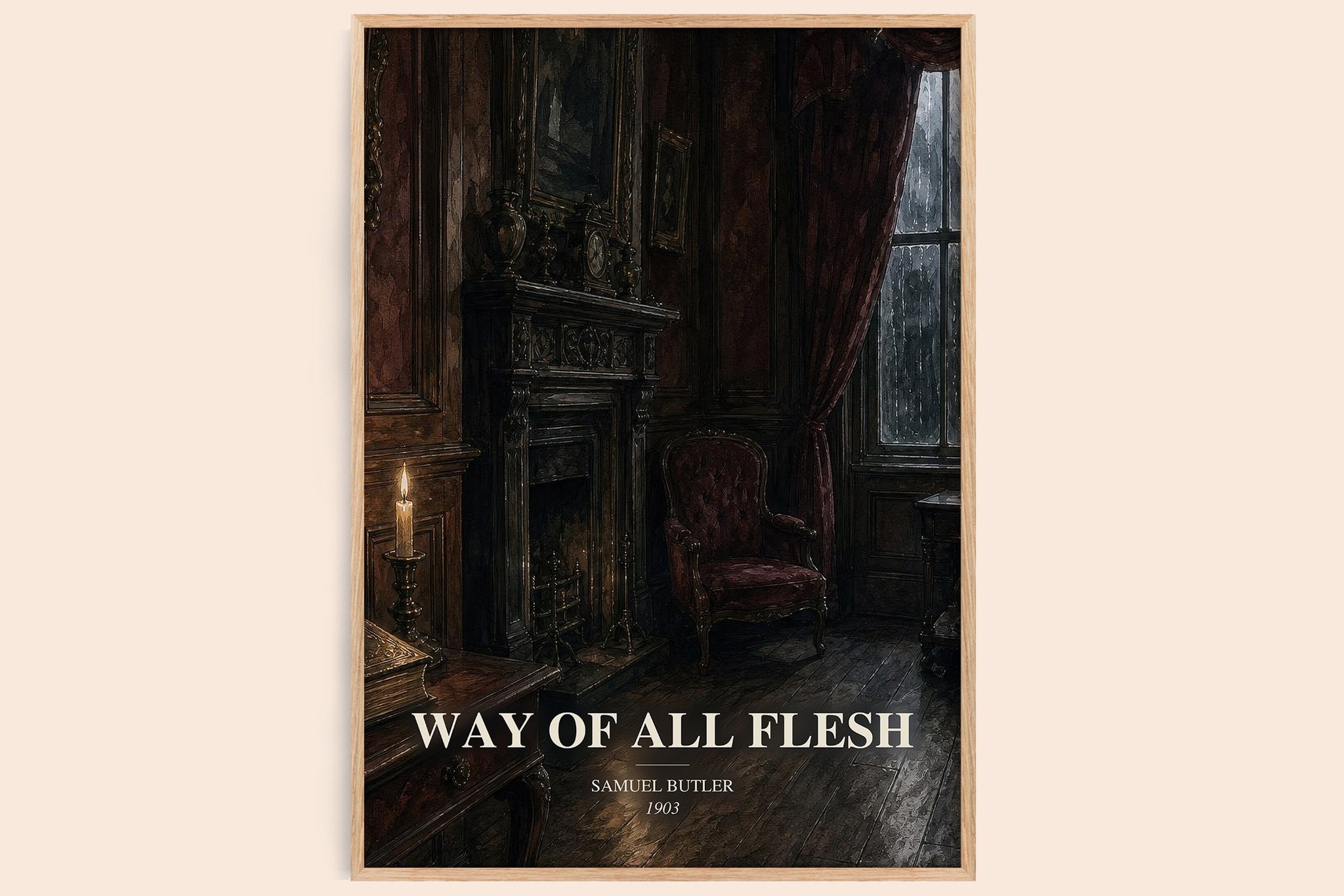 Way of All Flesh Book Watercolour Illustration by Samuel Butler