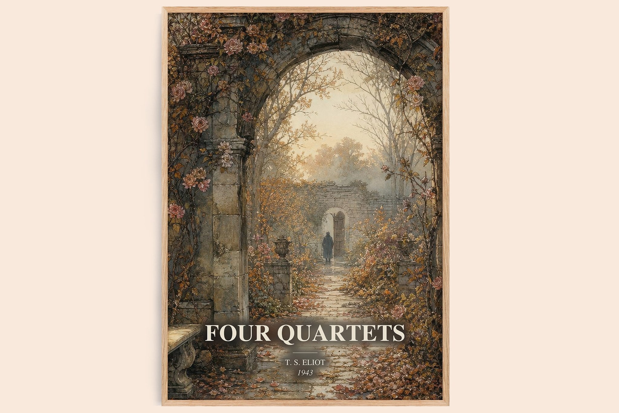 Four Quartets Book Watercolour Illustration by T. S. Eliot