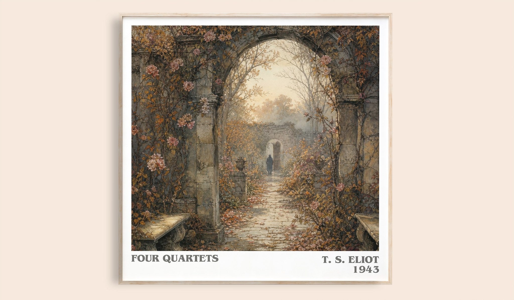 Four Quartets Literary Art Print by T. S. Eliot