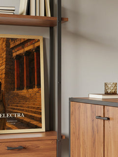 Electra book watercolour illustration paper finish options – matte satin gloss