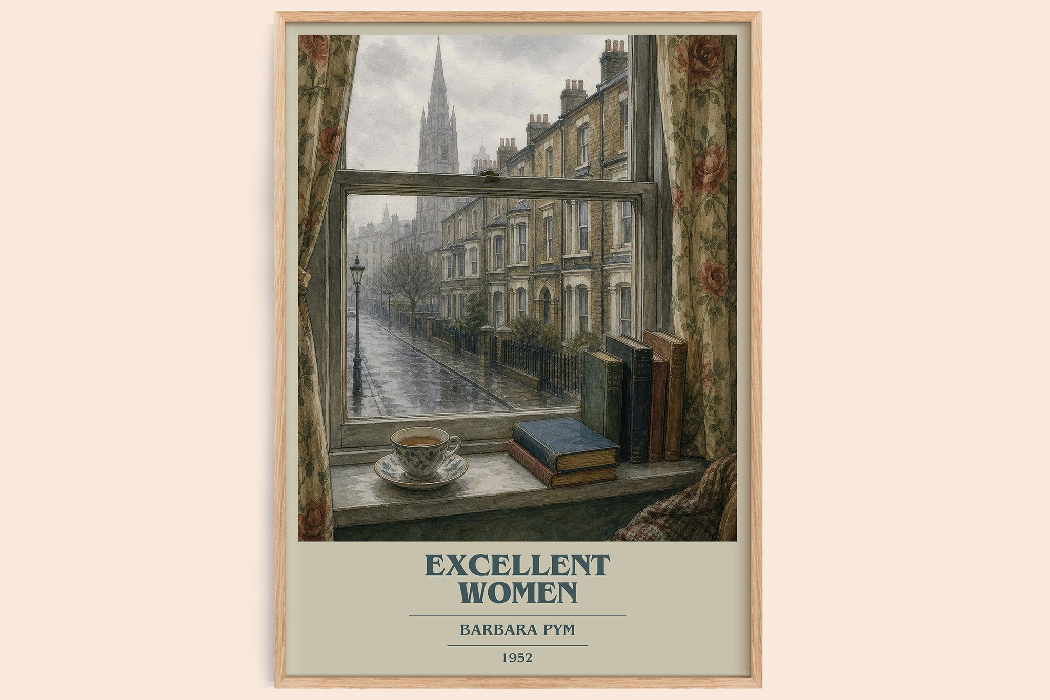 Excellent Women Book Cover Poster by Barbara Pym