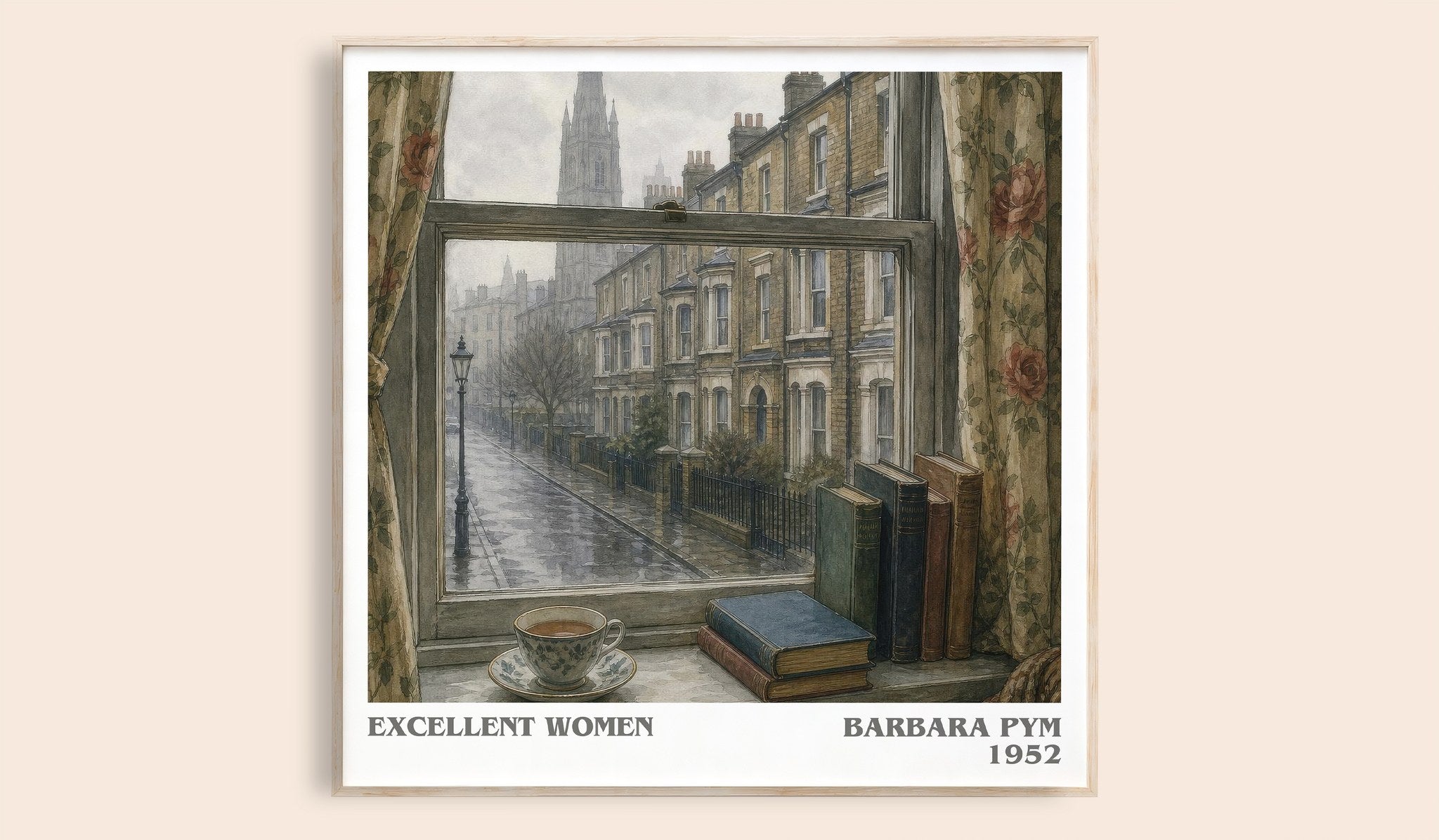 Excellent Women Literary Art Print by Barbara Pym