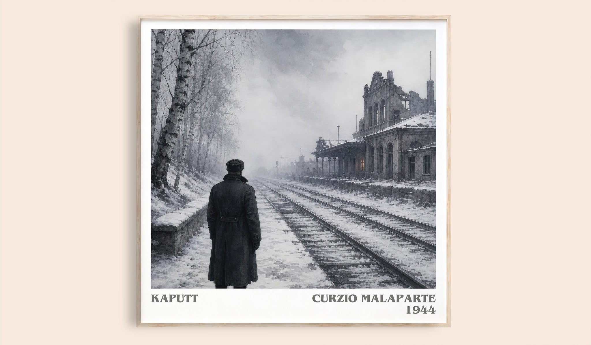 Kaputt Literary Art Print by Curzio Malaparte