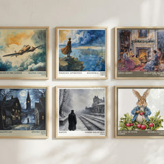 Kaputt literary art print colour and style options – Curzio Malaparte book art
