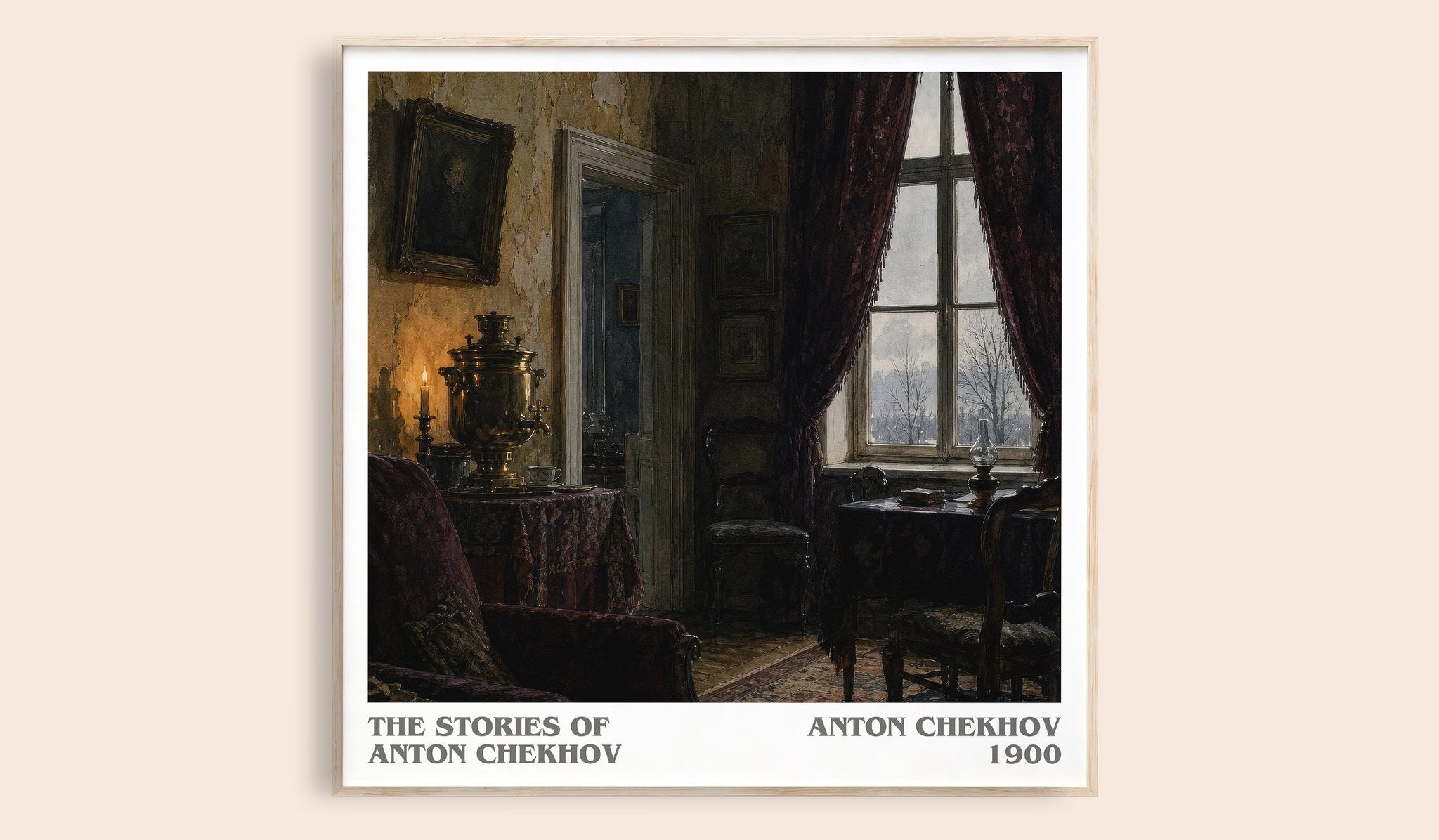 The Stories of Anton Chekhov Literary Art Print by Anton Chekhov