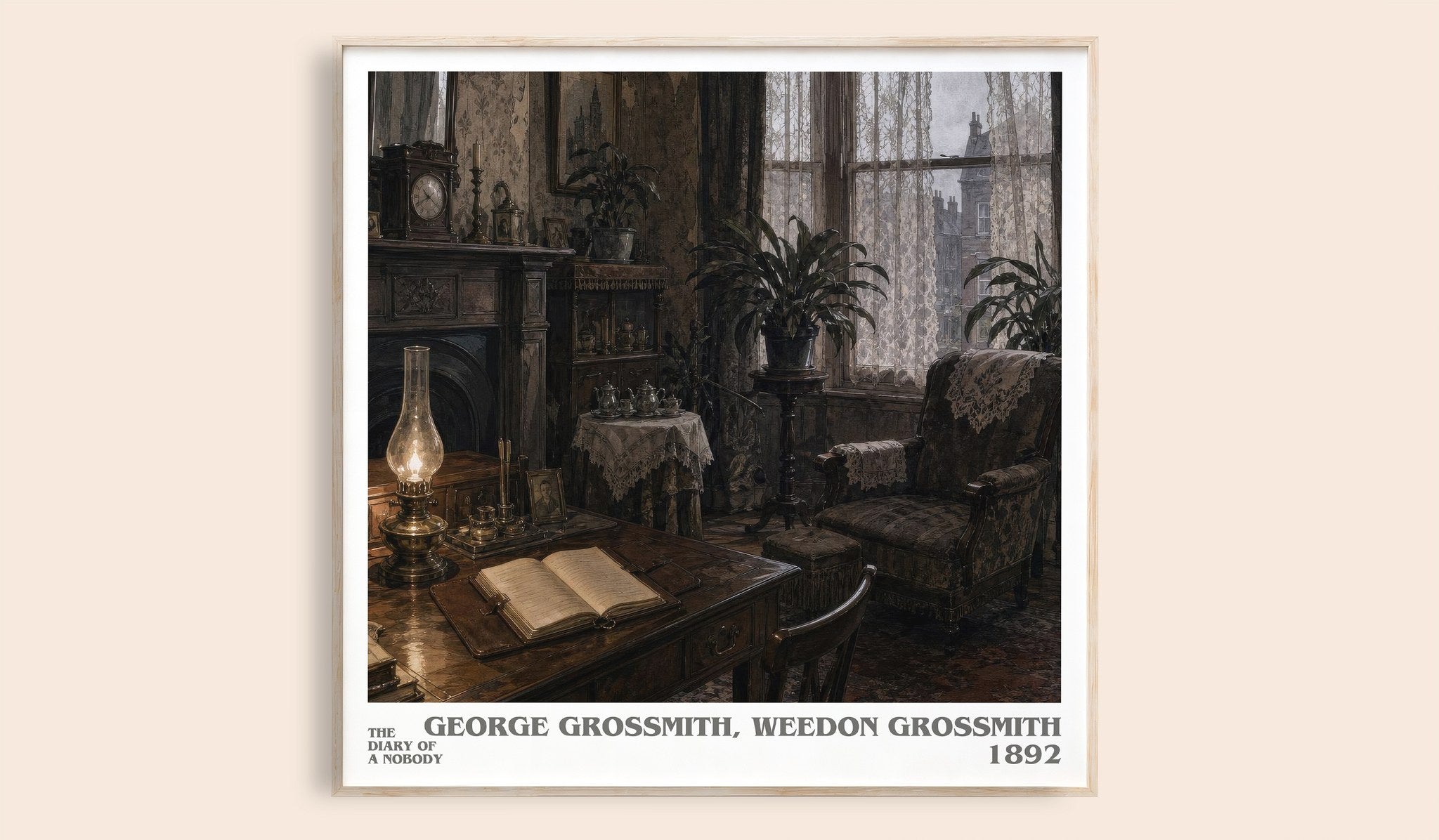 Diary of a Nobody Literary Art Print by G. Grossmith