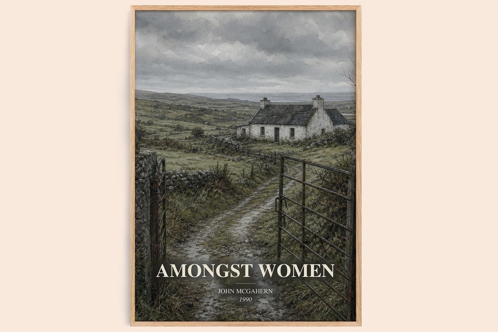 Amongst Women Book Watercolour Illustration by John McGahern