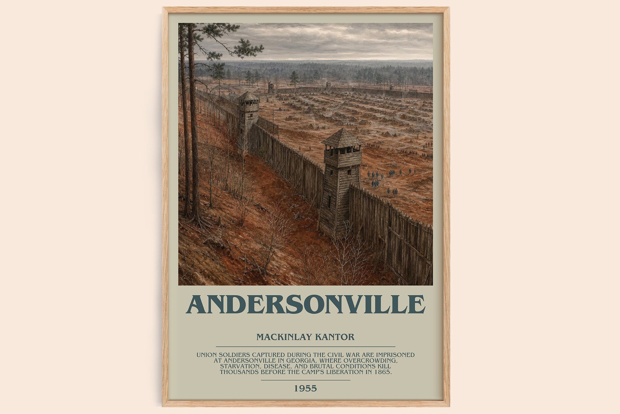 Andersonville Bookish Wall Art by MacKinlay Kantor