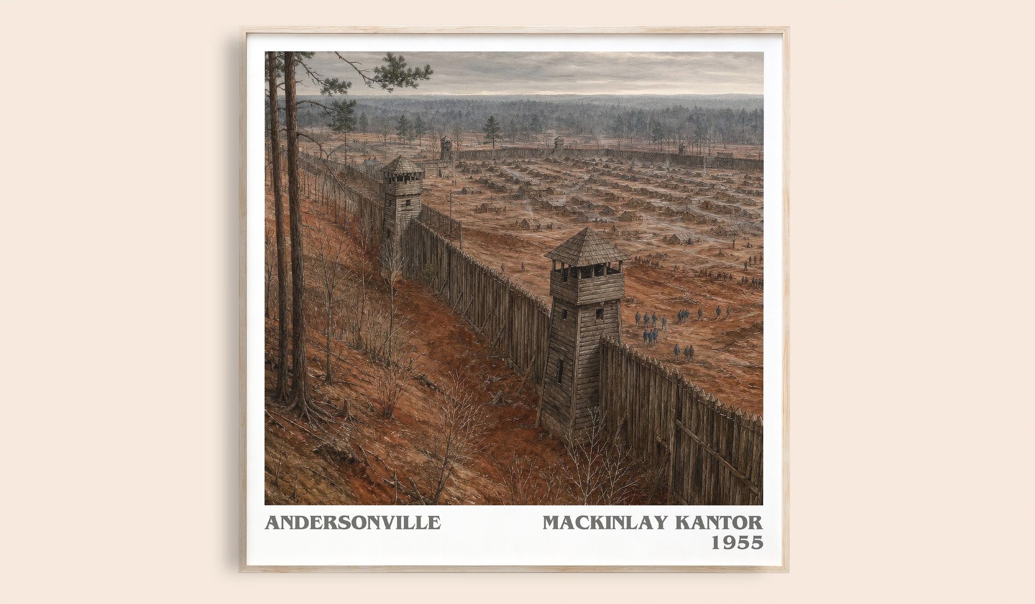 Andersonville Literary Art Print by MacKinlay Kantor