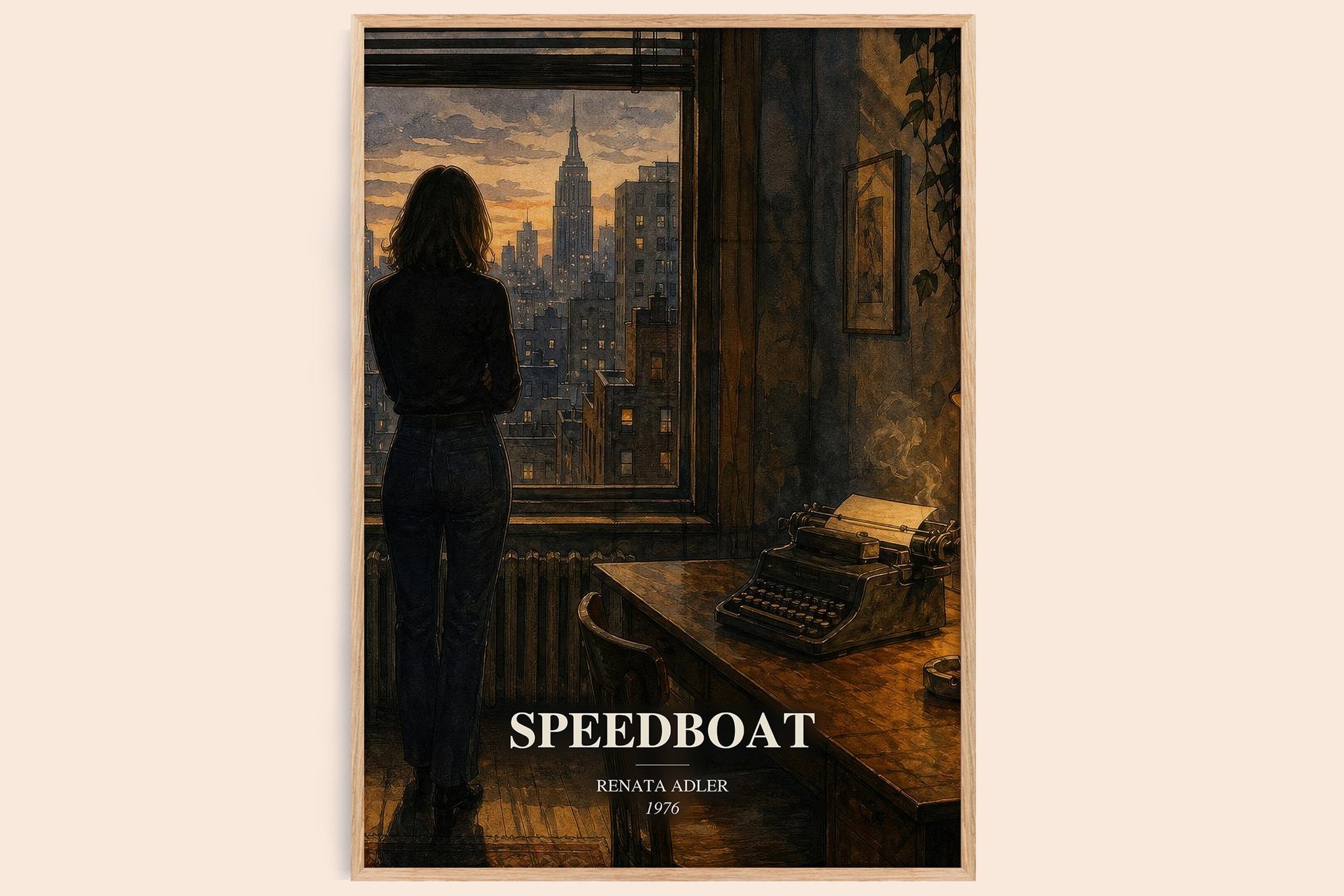 Speedboat Book Watercolour Illustration by Renata Adler