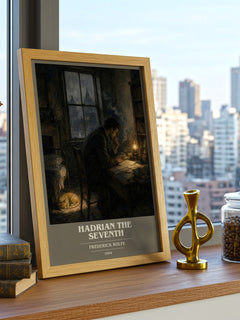 Hadrian the Seventh book cover poster colour and style options – Frederick Rolfe book art