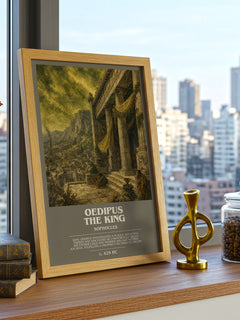 Oedipus the King bookish poster colour and style options – Sophocles book art
