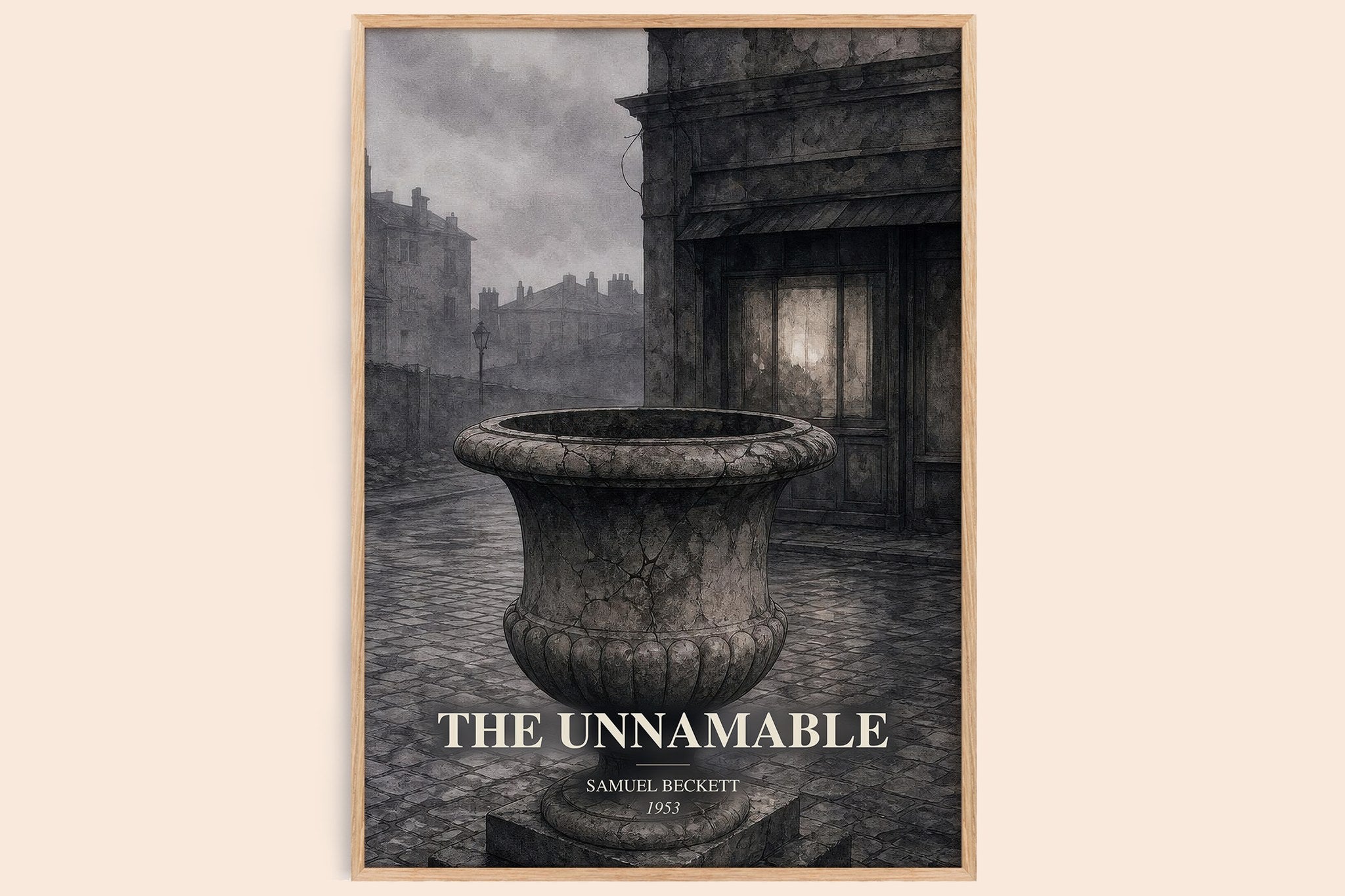 The Unnamable Book Watercolour Illustration by Samuel Beckett