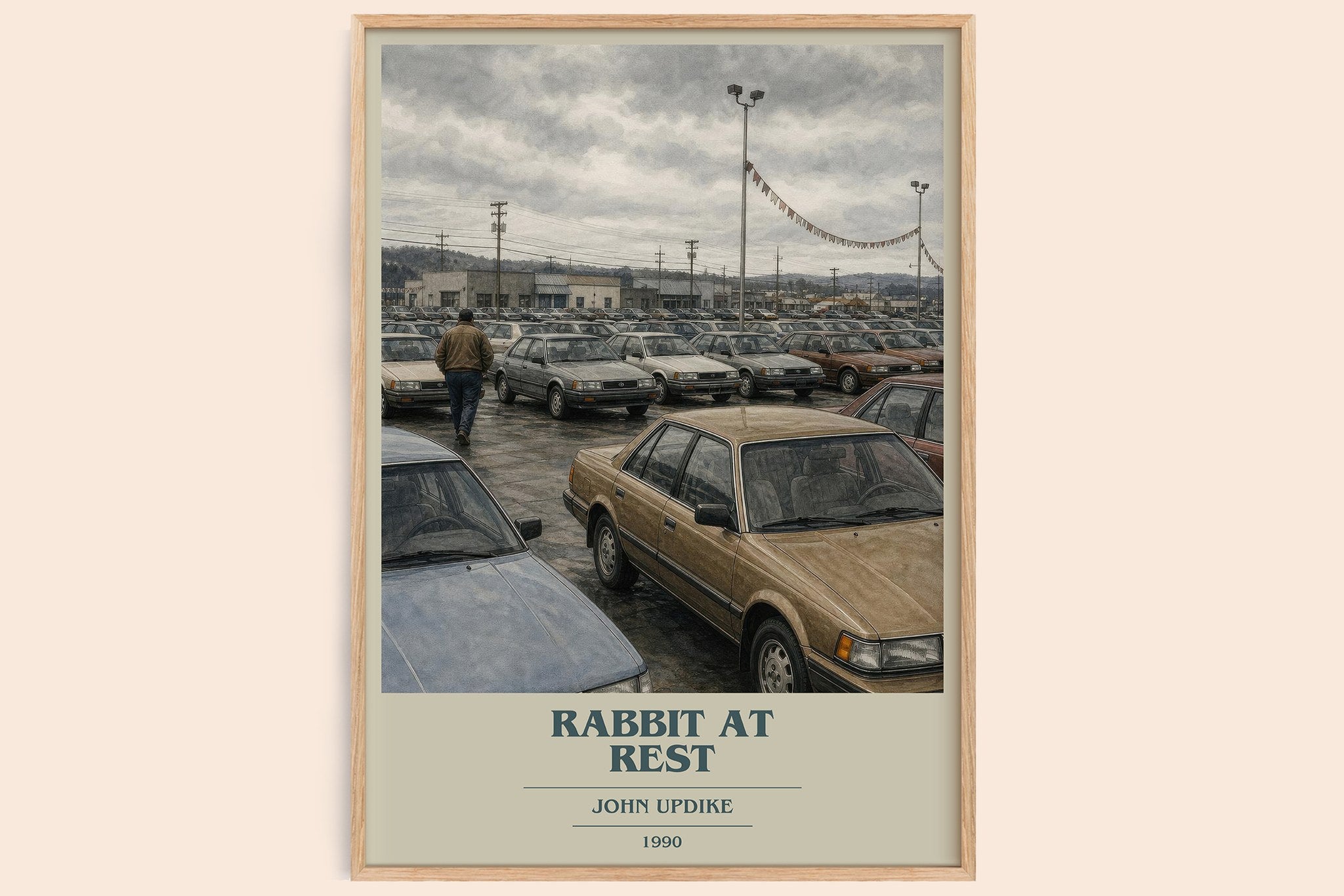 Rabbit at Rest Book Cover Poster by John Updike