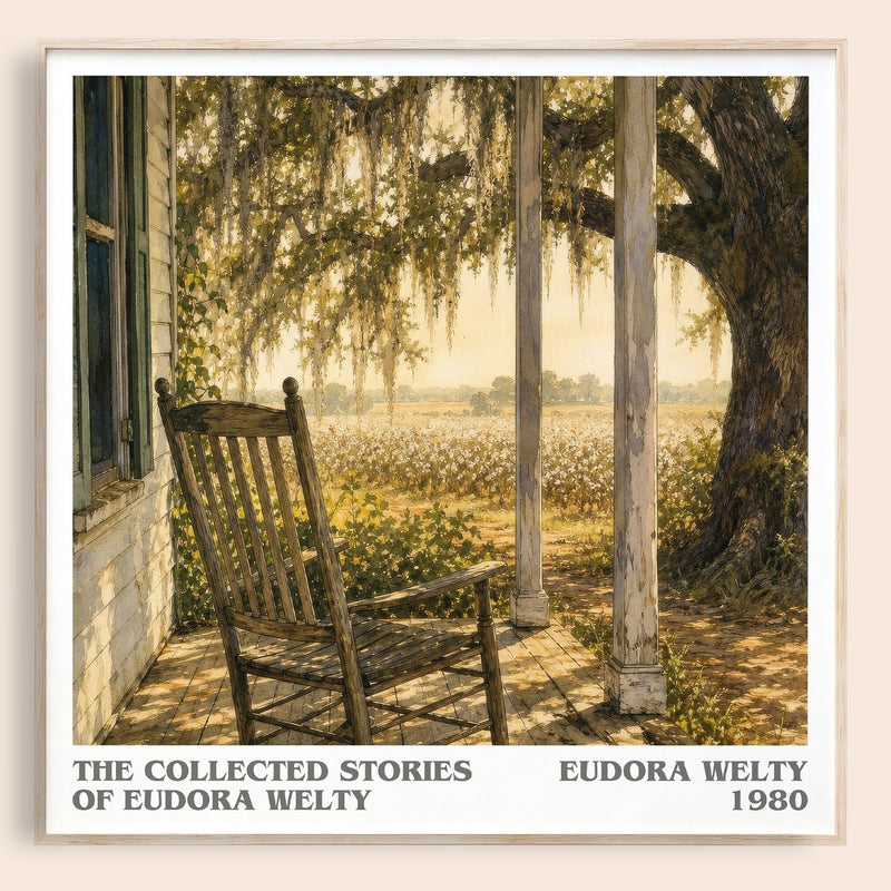 The Collected Stories of Eudora Welty literary book poster by Eudora Welty – framed literary art print