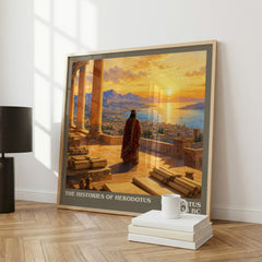 The Histories of Herodotus literary art print colour and style options – Herodotus book art