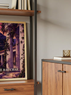 The Bacchae book watercolour illustration paper finish options – matte satin gloss