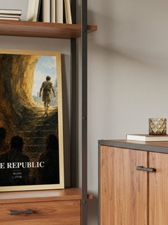 The Republic book watercolour illustration paper finish options – matte satin gloss
