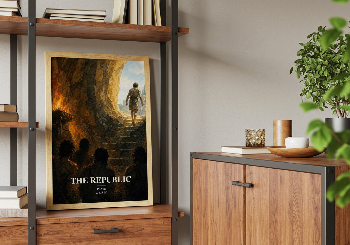 The Republic book watercolour illustration paper finish options – matte satin gloss