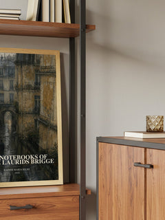 The Notebooks of Malte Laurids Brigge book watercolour illustration paper finish options – matte satin gloss