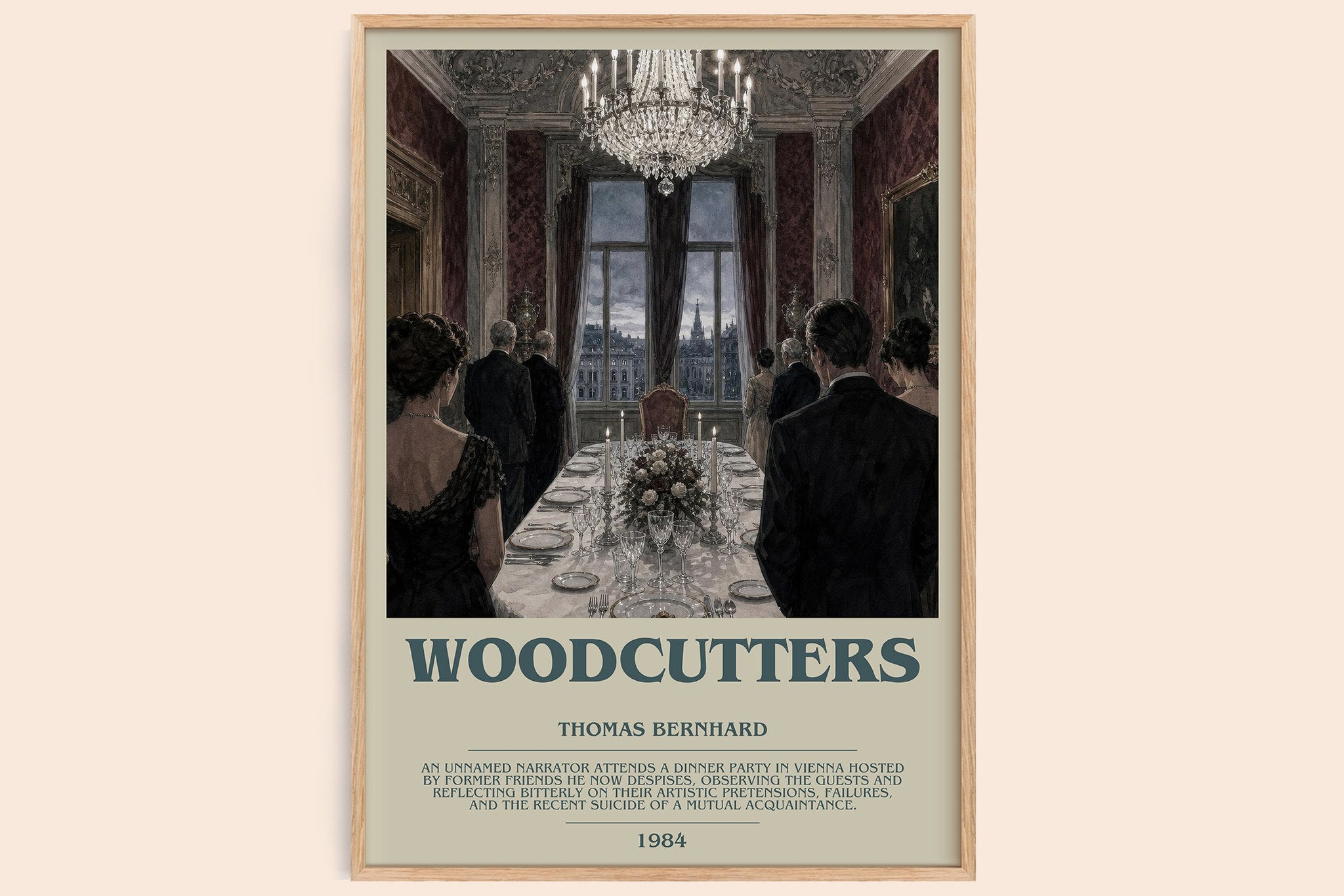 Woodcutters Bookish Wall Art by Thomas Bernhard