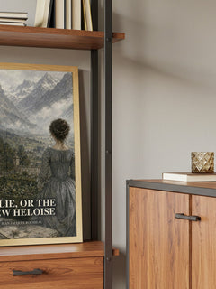 Julie, or the New Heloise book watercolour illustration paper finish options – matte satin gloss