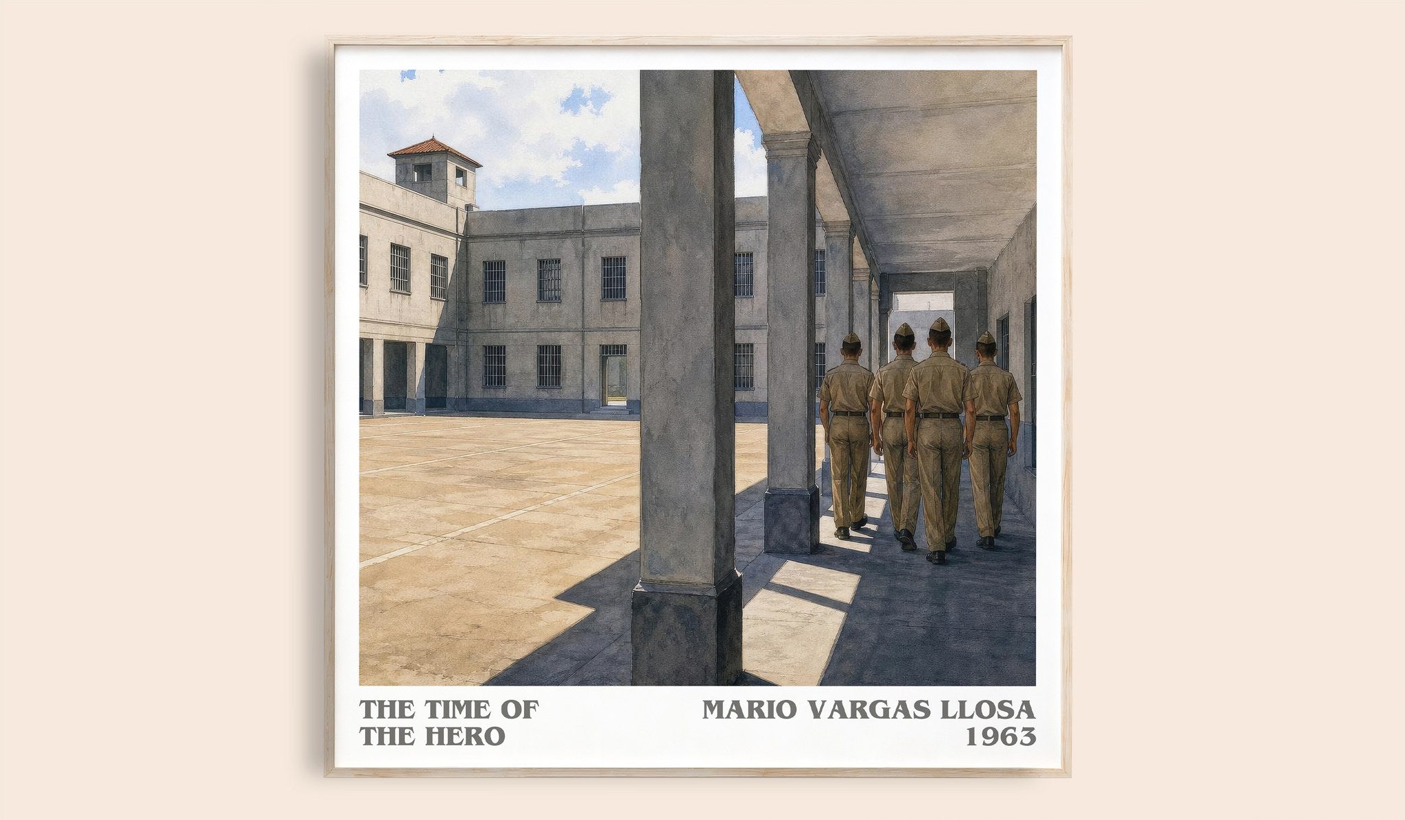 The Time of the Hero Literary Art Print by Mario Vargas Llosa