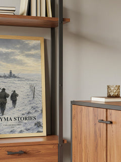 Kolyma Stories book watercolour illustration paper finish options – matte satin gloss