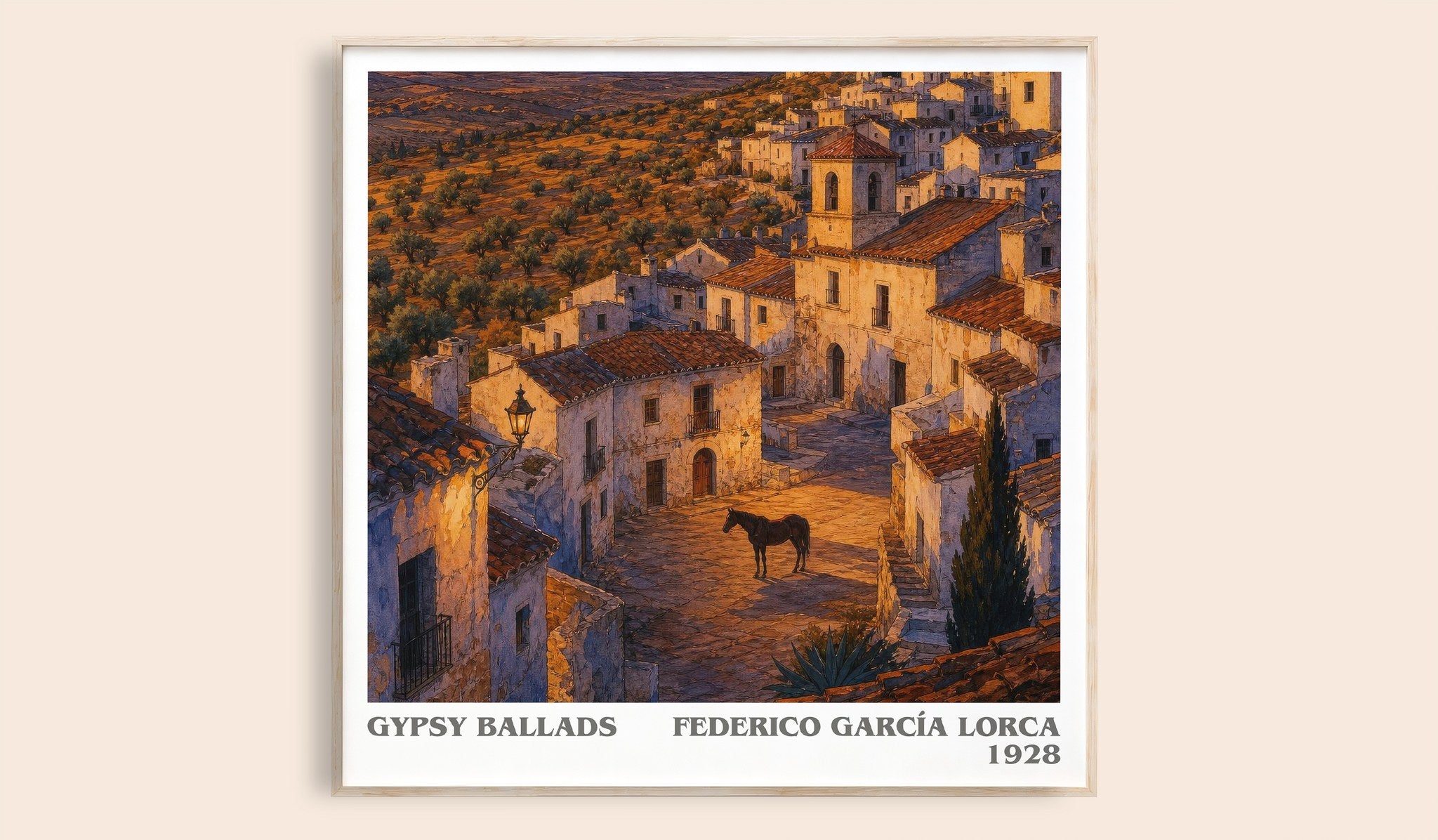 Gypsy Ballads Literary Art Print by Federico García Lorca