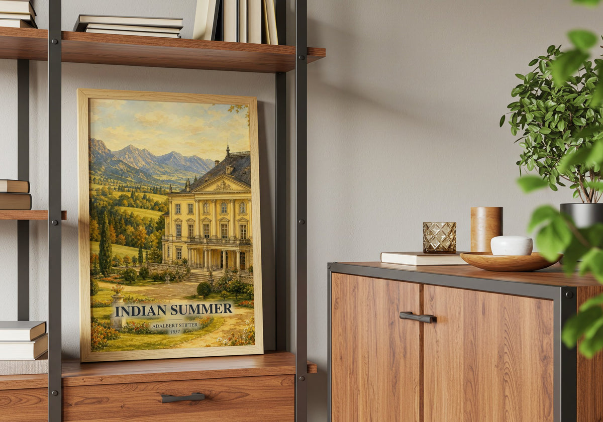 Indian Summer book watercolour illustration paper finish options – matte satin gloss