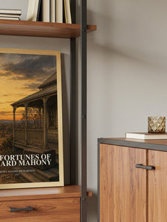 The Fortunes Of Richard Mahony book watercolour illustration paper finish options – matte satin gloss